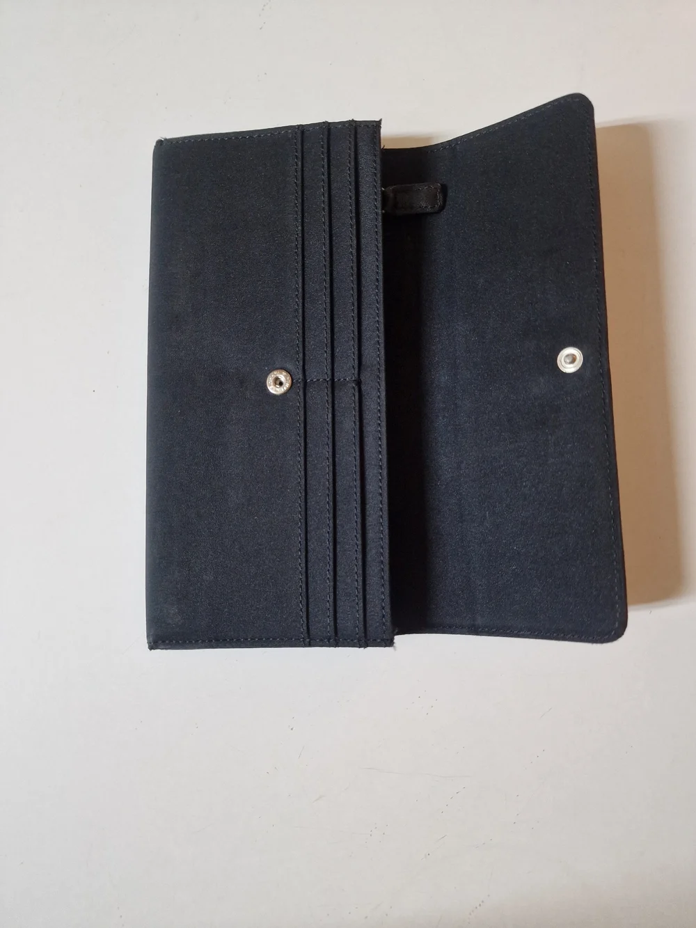 Ralph Lauren Black Continental Clutch Wallet